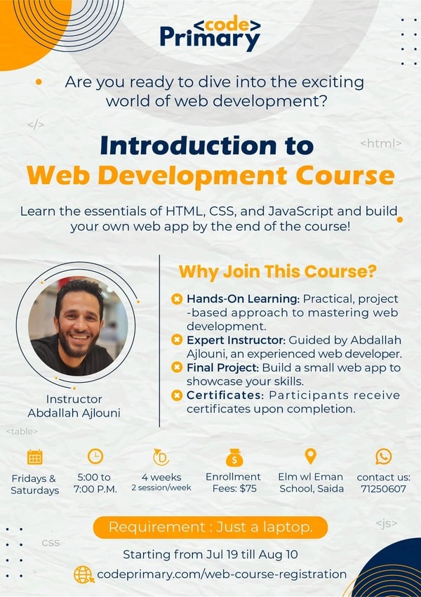 Web Development Course